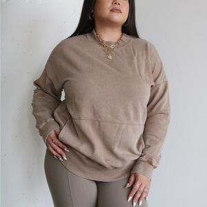 Mineral Wash Fleece Pullover